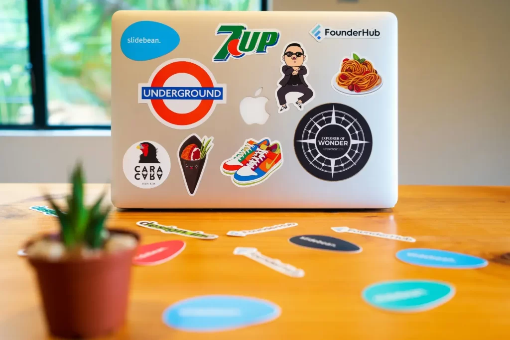 laptop-with-multiple-stickers
